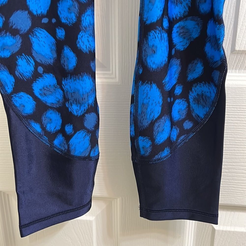 Under Armour Blue Compression Tights Size Small - Picture 4 of 5